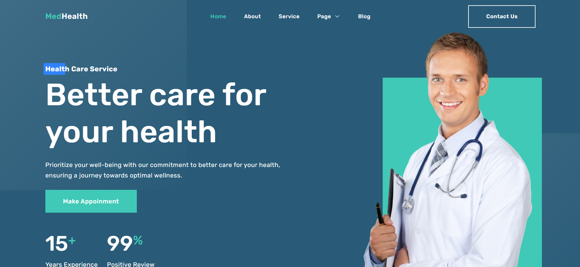 Hospital Website Demo 1